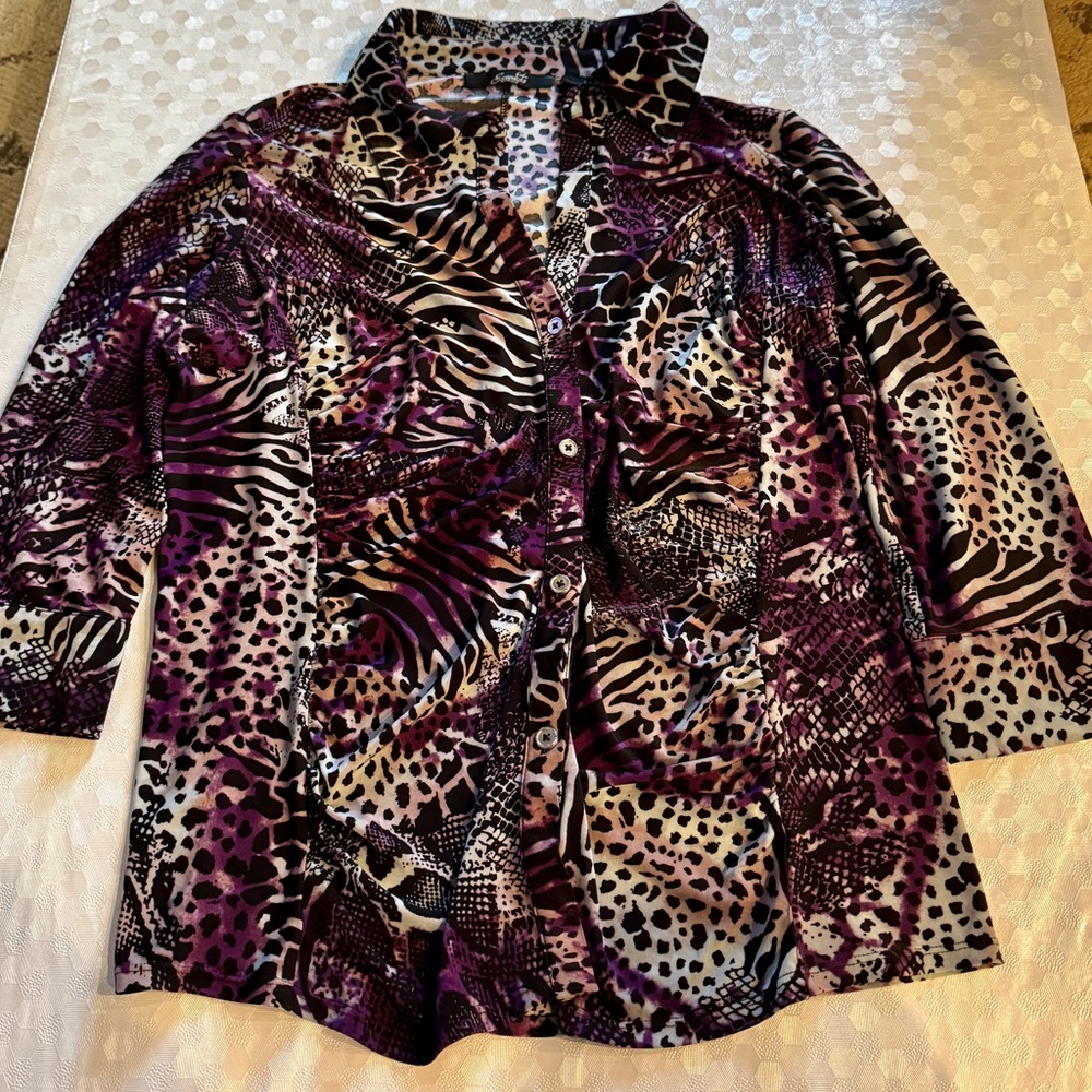 3 Cheetah Blouses!!